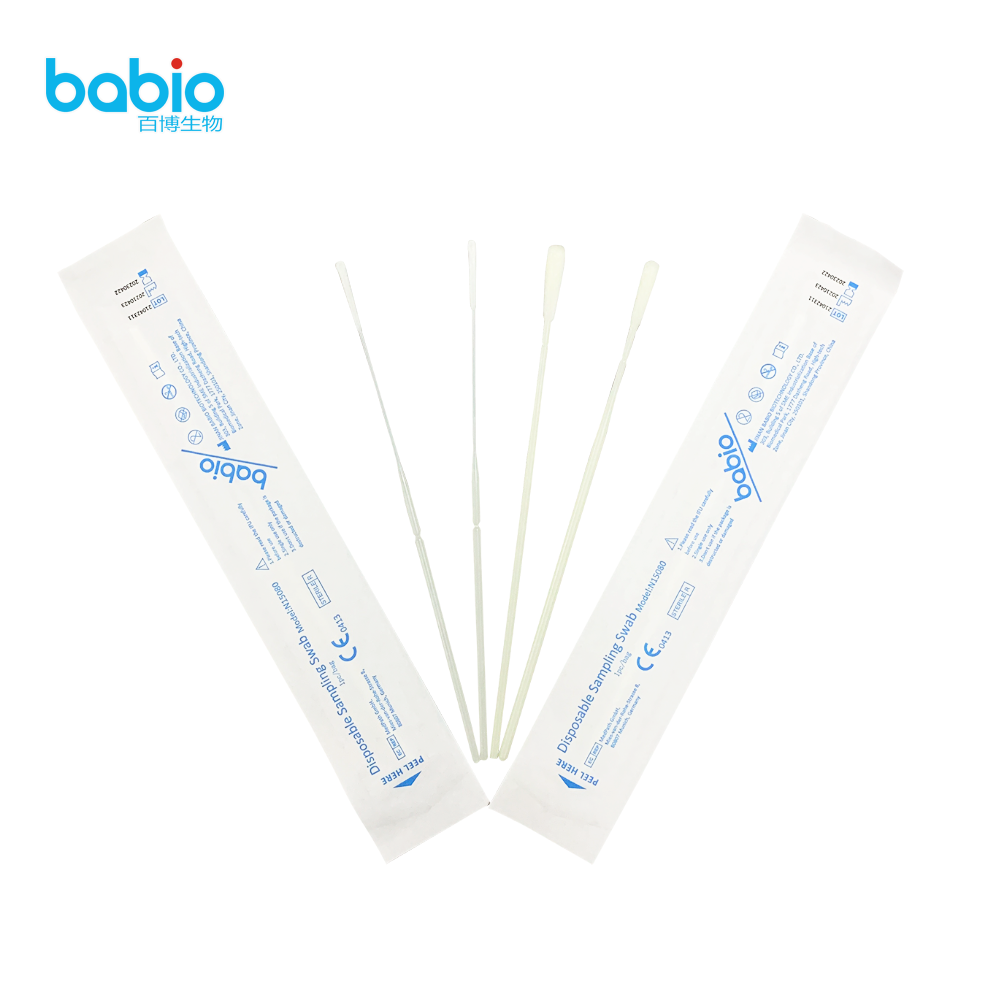 Cad iad na tréithe ginearálta atá ag swabs steiriúla?